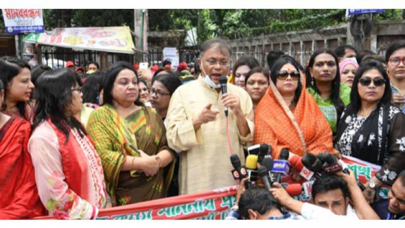 বিএনপিকে প্রতিহতের ডাক তথ্যমন্ত্রীর