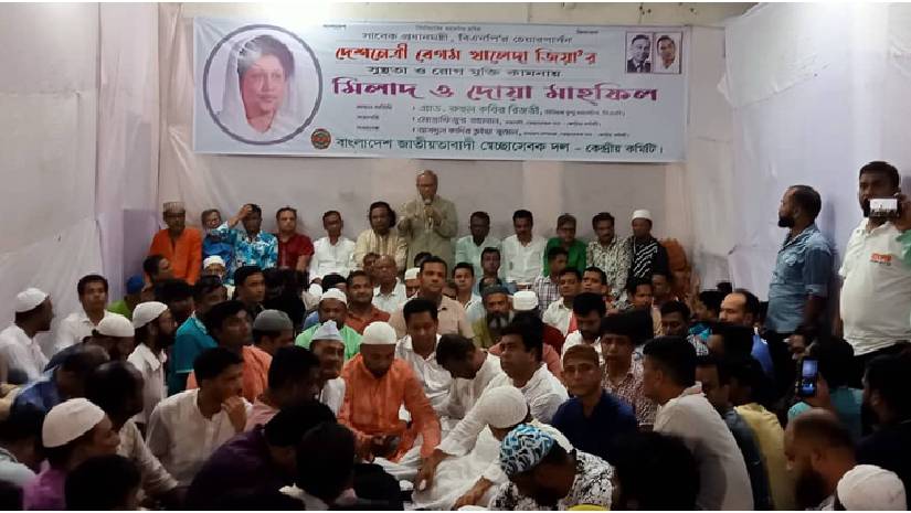 খালেদার জীবন-মৃত্যুর সন্ধিক্ষণে উল্লাস করছেন শেখ হাসিনা: রিজভী