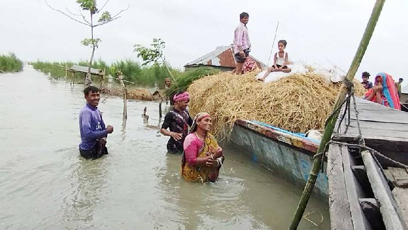কুড়িগ্রামেও বন্যা পরিস্থিতির অবনতি