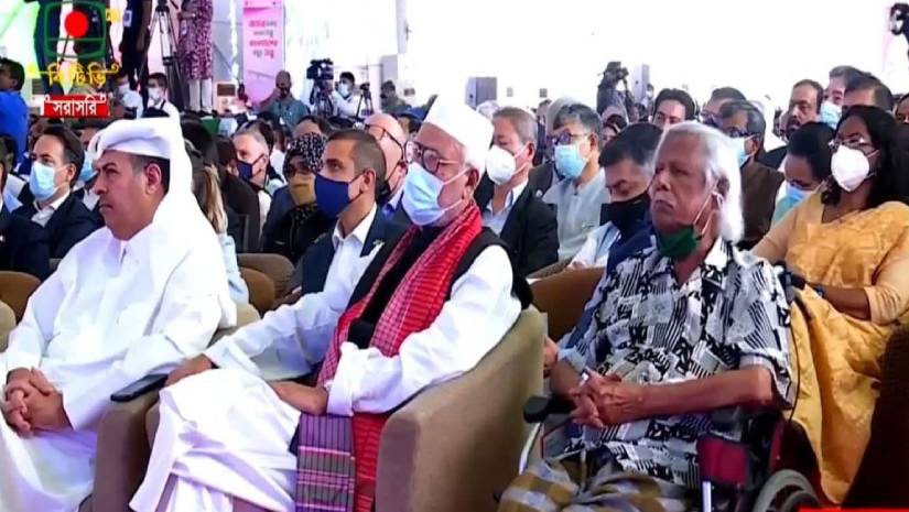 পদ্মা সেতুর উদ্বোধনী অনুষ্ঠানে যোগ দিলেন জাফরুল্লাহ
