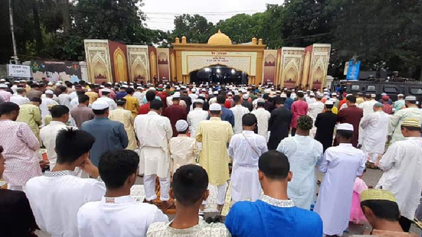 সকাল ৮টায় জাতীয় ঈদগাহে প্রধান জামাত