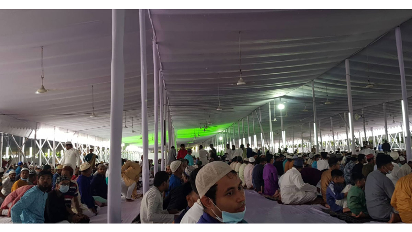 জাতীয় ঈদগাহে প্রধান জামাত অনুষ্ঠিত