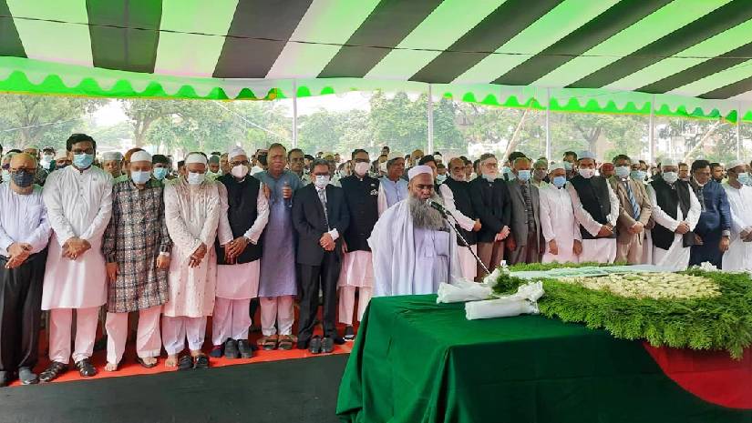 ফজলে রাব্বী মিয়ার ১ম জানাজা অনুষ্ঠিত