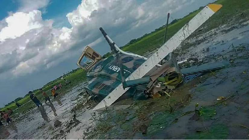 দুর্ঘটনার কবলে সেনাবাহিনীর হেলিকপ্টার