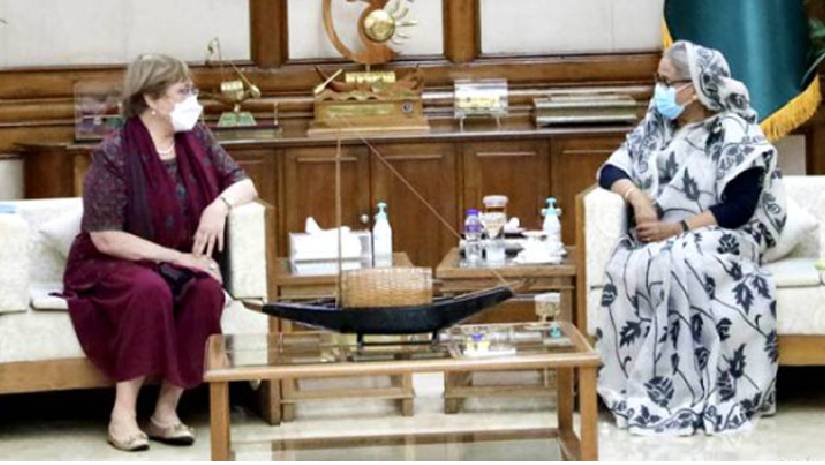 রোহিঙ্গাদের অস্বীকার করছে না, আবার ফেরতও নিচ্ছে না মিয়ানমার: প্রধানমন্ত্রী