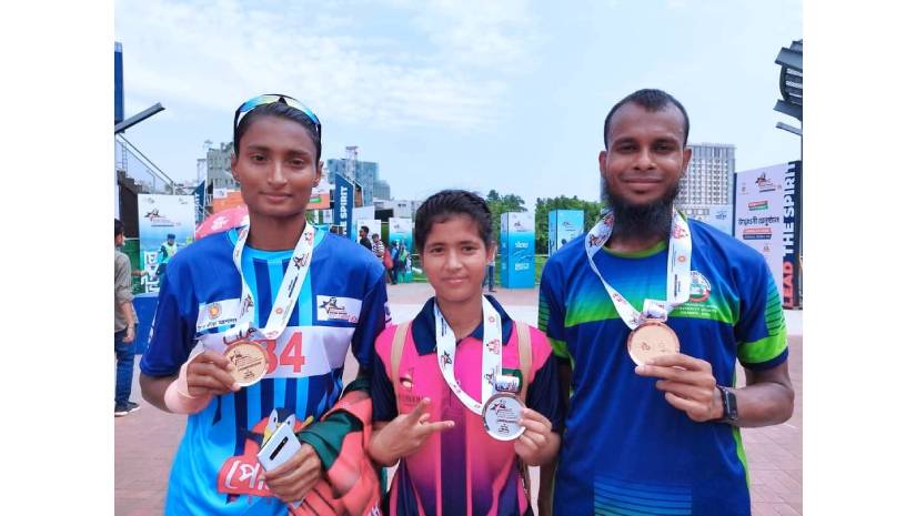 আন্তঃবিশ্ববিদ্যালয় স্পোর্টস চ্যাম্পিয়নশিপে যবিপ্রবি’র ৩ পদক অর্জন