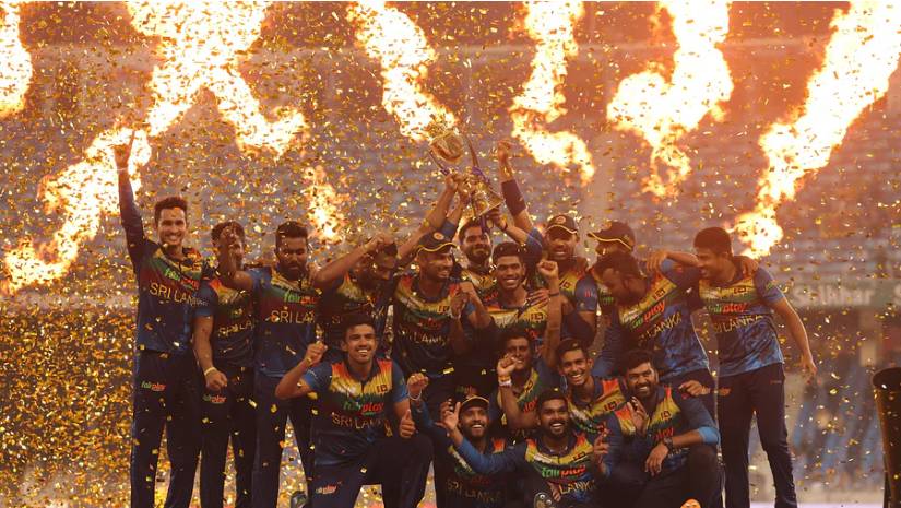 এশিয়া কাপ চ্যাম্পিয়ন শ্রীলঙ্কা