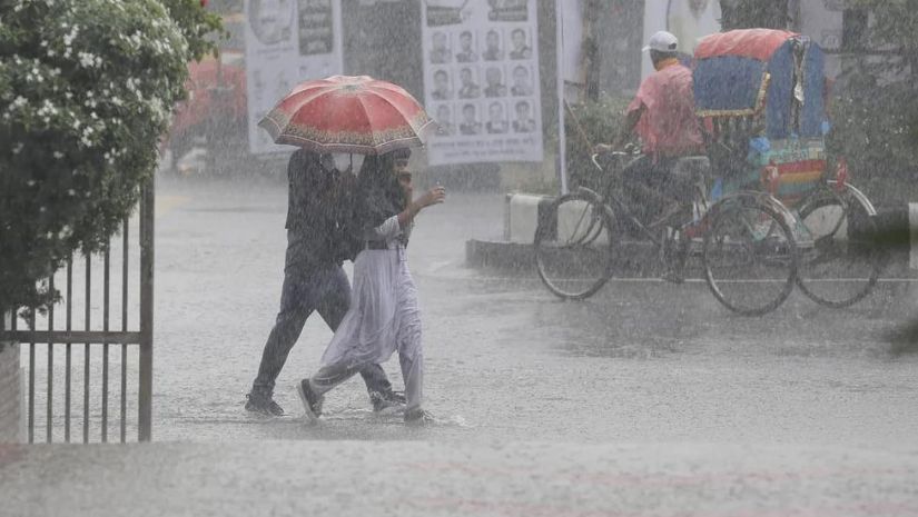 বৃষ্টি অব্যাহত থাকতে পারে আগামী ২৪ ঘণ্টা