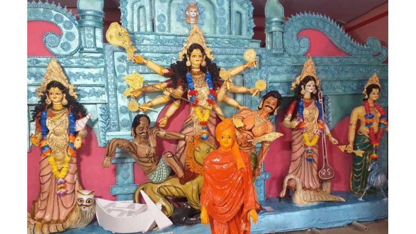 শুরু হলো দুর্গাপূজা