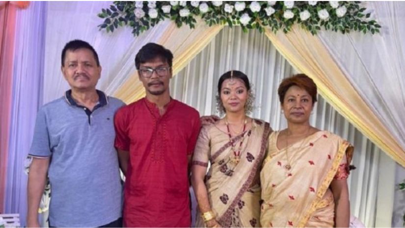 উলফা নেতা অনুপ চেটিয়ার মেয়েকে বিয়ে করলেন বাংলাদেশি যুবক