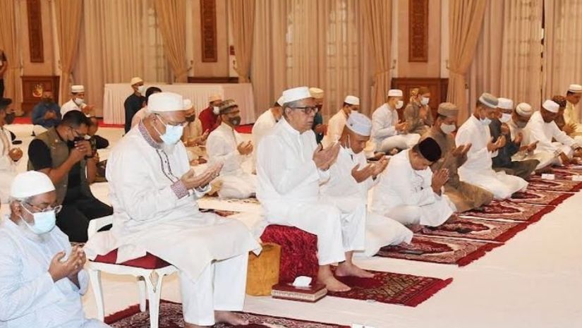 ঈদ-ই-মিলাদুন্নবী (সা.) উপলক্ষে বঙ্গভবনে দোয়া-মাহফিল