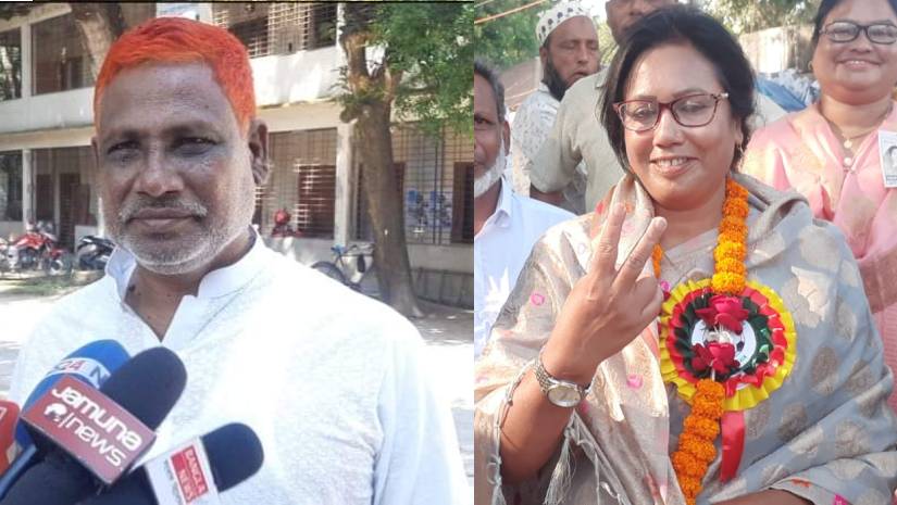 চেয়ারম্যান হান্নান শেখ, প্যানেল চেয়ারম্যান আলমগীর কবীর