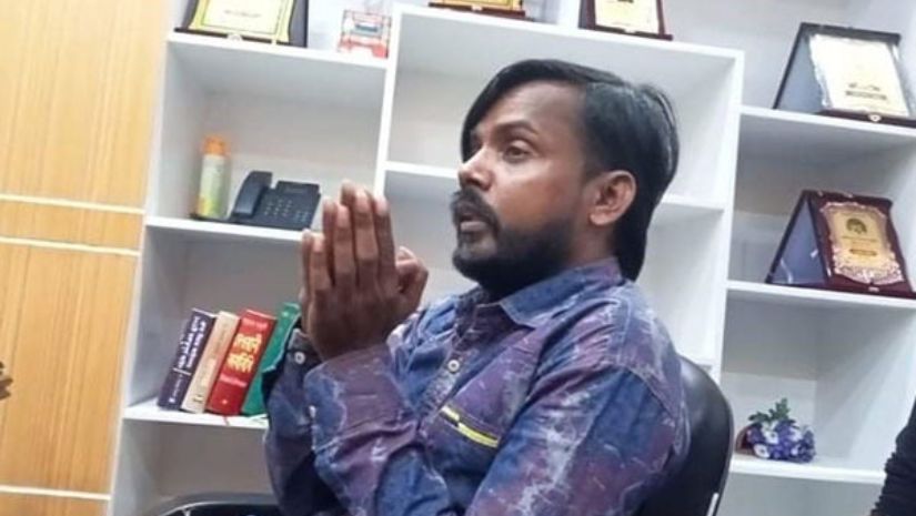সংবাদকর্মীকে হুমকির ঘটনায় থানায় হিরো আলম