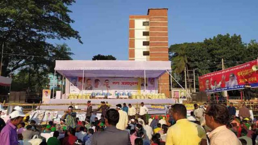 সমাবেশে জড়ো হচ্ছেন বিএনপি নেতাকর্মীরা