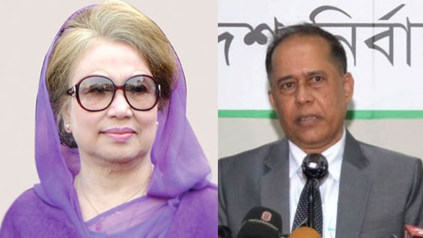 খালেদা নির্বাচনে দাঁড়াতে পারবেন কি না পরীক্ষা করে দেখা হবে : সিইসি
