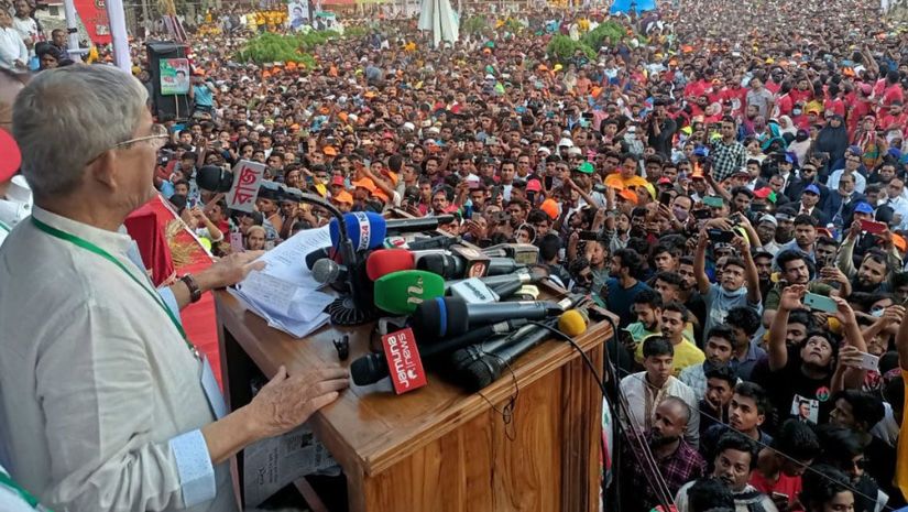 আওয়ামী লীগকে ভালোয় ভালোয় কেটে পড়তে বললেন ফখরুল