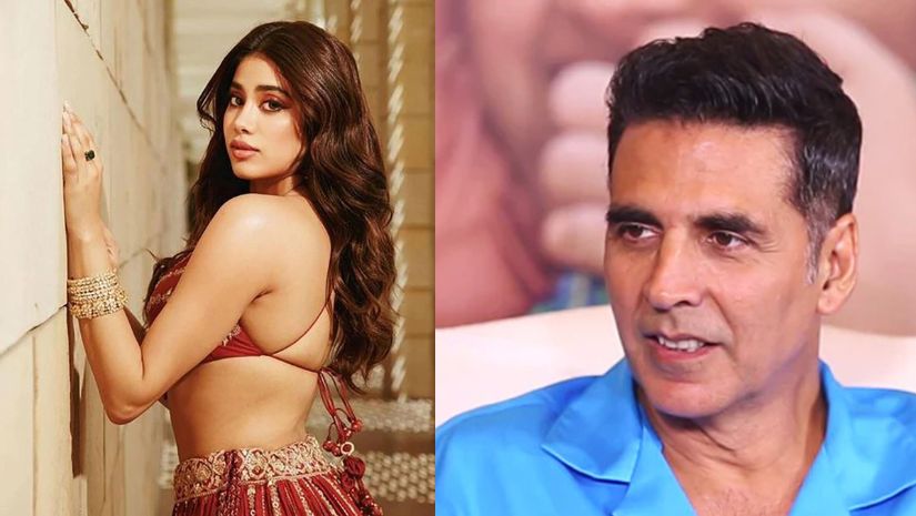 অক্ষয়ের সঙ্গে সিনেমা থেকে কেন সরে দাঁড়ালেন জাহ্নবী
