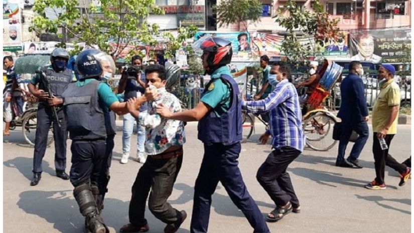 পুলিশ-বিএনপি সংঘর্ষ : ৪৭৩ জনের নাম উল্লেখ করে মামলা