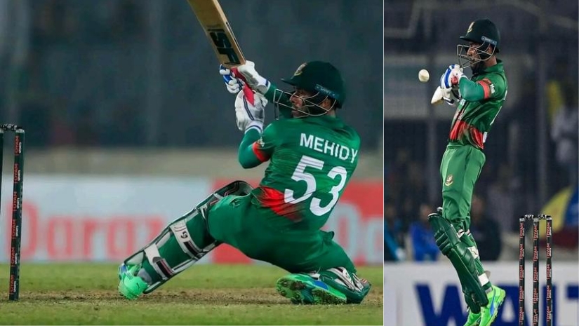 মিরাজের অতিমানবীয় ব্যাটিংয়ে ১ উইকেটের জয় বাংলাদেশের