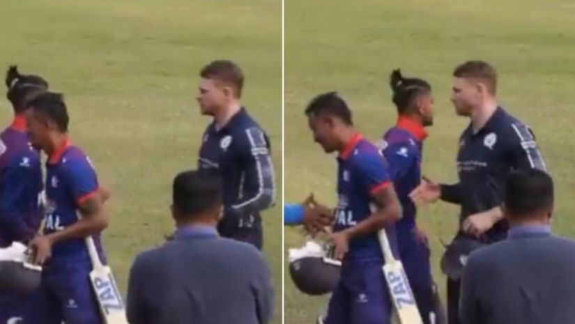 ম্যাচ শেষে লামিচানের সাথে হাত মেলাননি কোন স্কটিশরা