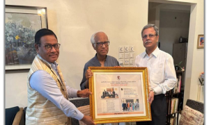 পরিকল্পনা উপদেষ্টার সাথে রবীন্দ্র বিশ্ববিদ্যালয়ের উপাচার্যের সাক্ষাৎ